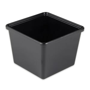 284-ML149BK 2 qt Salad Crock, Melamine, Black