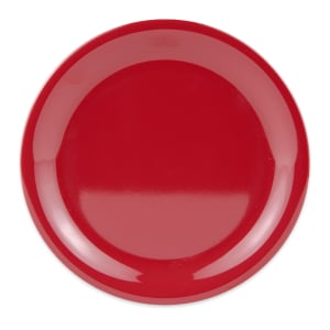 284-NP6CR 6 1/2" Round Melamine Dessert Plate, Cranberry