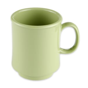 284-TM1308AV 8 oz Plastic Coffee Mug, Avocado