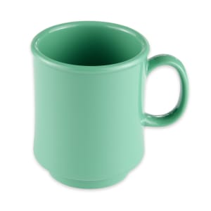 284-TM1308FG 8 oz Plastic Coffee Mug, Green