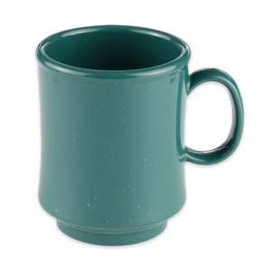 284-TM1308KG 8 oz Plastic Coffee Mug, Green
