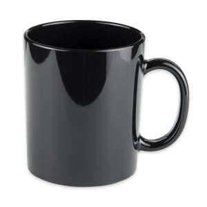 284-TM1316BK 12 oz Plastic Coffee Mug, Black