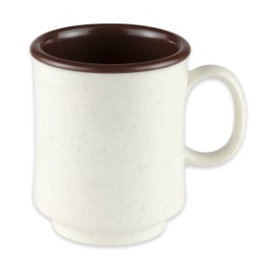 284-TM1308U 8 oz Plastic Coffee Mug, White