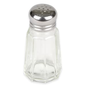 080-G105 1 oz Salt/Pepper Shaker - Glass, 3"H