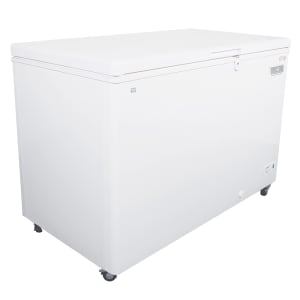 260-KCCF140WH 51 3/4" Mobile Chest Freezer w/ Wire Storage Basket - White, 115v