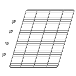 440-HS5116 Replacement Shelf for 27" & 72" Refrigerated Cabinets, Stainless Steel