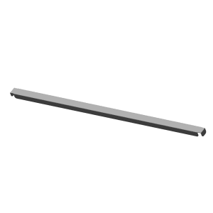 440-HS5192 20 1/2" Side to Center Divider Bar for 18 Pan CRMR Models, Stainless Steel