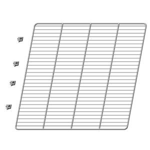 440-HS5153 Replacement Shelf for Pizza Prep Tables, Stainless Steel