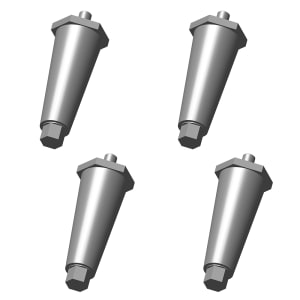 440-LP4LEG 4" Stainless Steel Leg Package