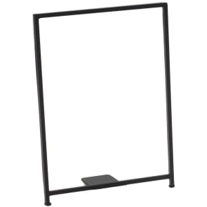 151-1264 Tabletop Menu Card Holder - 8 1/2" x 11", Iron
