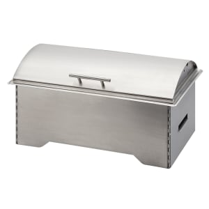 151-364455 Full Size Chafing Dish w/ Hinged Lid & Chafing Fuel Heat