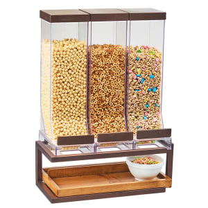 151-390984 Countertop Cereal Dispenser, (3) 10 liter Hoppers