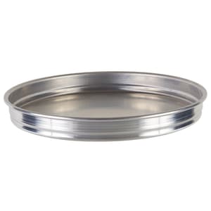 080-APZK1015 10" Round Pizza Pan - 1 1/2" Deep, Aluminum
