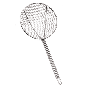 229-3306 6" Round Skimmer w/ 13" Handle, Nickel-Plated
