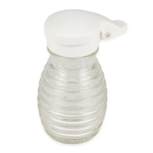 229-BH2MPW 2 oz Flip-top Lid Salt/Pepper Shaker - Glass, 3 1/5"H