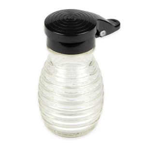 229-BH2MPBK 2 oz Flip-top Lid Salt/Pepper Shaker - Glass, 3 1/5"H