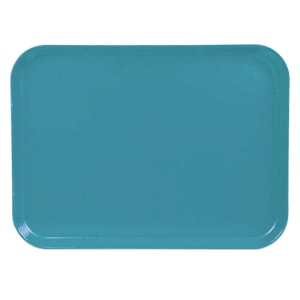 144-1520CL674 Fiberglass Camlite® Cafeteria Tray - 20 1/4"L x 15"W, Steel Blue