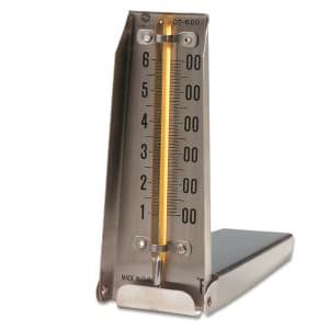 2225-20 Cooper Pizza Oven Thermometer, dial type, 4in.
