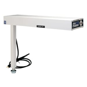 169-PFW1 Single Tile Strip Warmer w/ Fixed Arm, Stainless/Aluminum, 120v