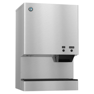 440-DCM500BWH 590 lb Countertop Nugget Ice & Water Dispenser - 40 lb Storage, Cup Fill, 115v