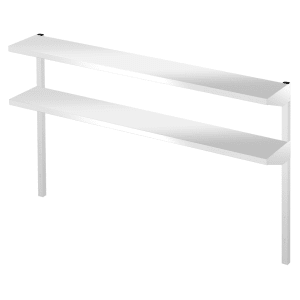 440-HS5165 Double Overshelf for 60" Undercounter, Worktop, & Prep Table Refrigerators, Stainless