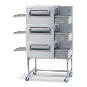 054-1180FB3E2401 56" Electric Triple Impinger Conveyor Oven - 240v/1ph