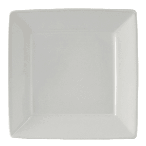 424-BWH0845 8 1/2" Square Plate - Ceramic, White