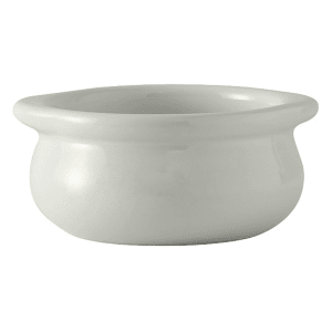 424-BWS1203 12 oz Onion Soup Crock - Ceramic, White
