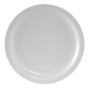 424-CLA082 8 1/4" Round Colorado Plate - Ceramic, Porcelain White