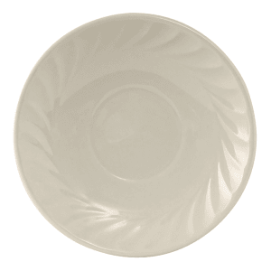 424-MEE056 5 3/4" Round Meridian Saucer - Ceramic, American White