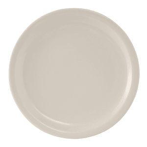 424-TNR007 7 1/4" Round Nevada Plate - Ceramic, American White