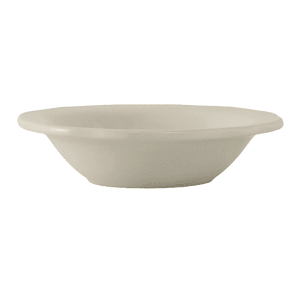 424-TSC011 3 oz Round Shell Fruit Dish - Ceramic, American White