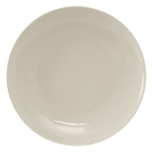 424-VEA095 9 5/8" Round Venice Plate - Ceramic, American White