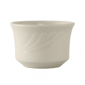 424-YEB0752 7 oz Round Monterey Bouillon Bowl - Ceramic, American White