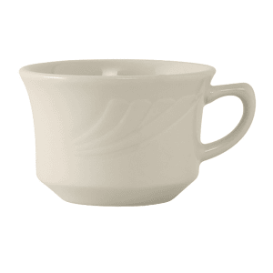 424-YEF0752 7 oz Monterey Cup - Ceramic, American White
