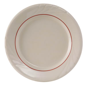 424-YBA090 9" Round Monterey Plate - Ceramic, Eggshell