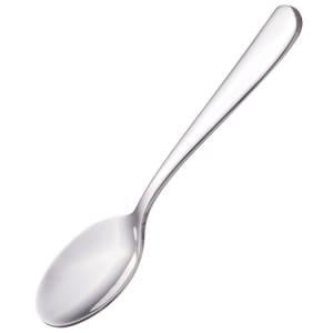 264-0829 4 1/3" Demitasse Spoon with 18/10 Stainless Grade, Star Pattern