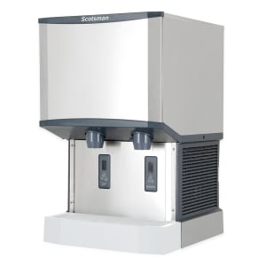 044-HID540AW1 500 lb Wall-Mount Water & Nugget Ice Dispenser - 40 lb Storage, Cup Fill, Touch...