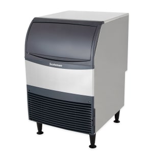 044-UF424A1 24"W Flake Undercounter Ice Machine - 440 lbs/day, Air Cooled, Gravity Drain, 11...