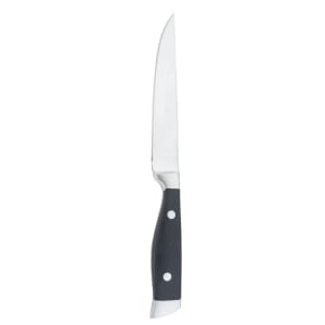 264-93055 4 3/4" High Plains Steak Knife w/ Black Plastic Delrin Handle