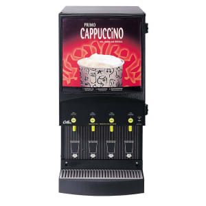 965-CAFEPC4CS10000 Cappuccino Machine w/ (1) 4 lb Hopper & (4) Dispenser, 120v