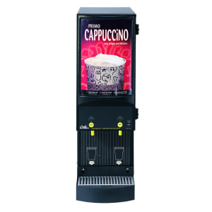 965-CAFEPC2CS10000 Cappuccino Machine w/ (2) 4 lb Hopper & (2) Dispenser, 120v