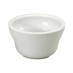 324-F8010000700 7 oz Round  Buffalo Bouillon Bowl - Porcelain, Bright White