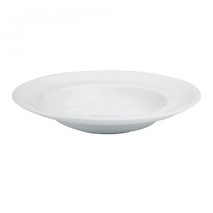 324-F8010000751 50 1/2 oz Round Buffalo Pasta Bowl - Porcelain, Bright White