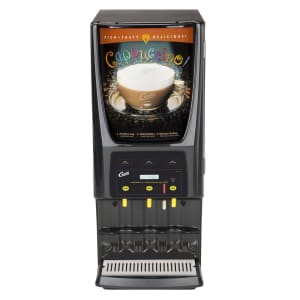 965-PCGT3800 Cappuccino Machine w/ (1) 5 lb & (2) 10 lb Hoppers & (3) Dispensers, 120v