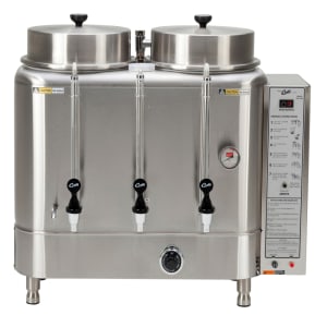 965-RU30012 3 gal Low Volume Brewer Coffee Urn w/ 2 Tank, 220v