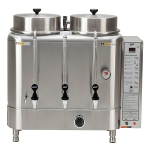 965-RU60020 6 gal Medium Volume Brewer Coffee Urn w/ 2 Tank, 220v