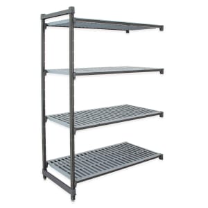 144-CBA214264V4580 Camshelving Basics Vented Add-On Shelf Kit - 4 Shelves, 42"L x 21"W...