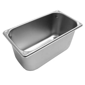 003-90083 Third Size Steam Pan, Stainless