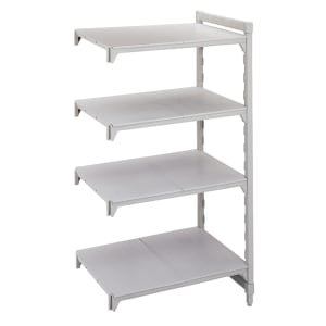 144-CPA246072S4480 Camshelving Premium Solid Add-On Shelving Unit - 4 Shelves, 60"L x 24"W x 72"H